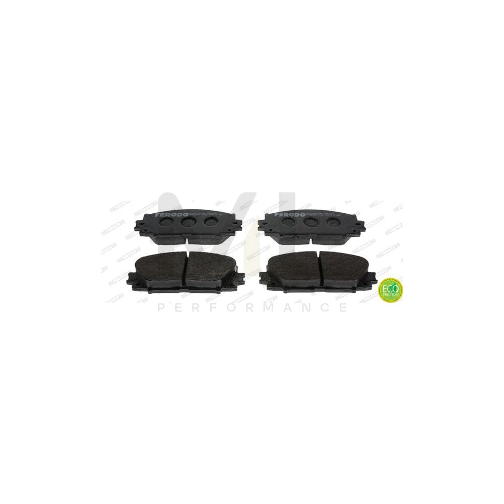 Ferodo Premier Eco Friction FDB1829 Brake Pad Set Not Prepared for Wear Indicator, Without Accessories