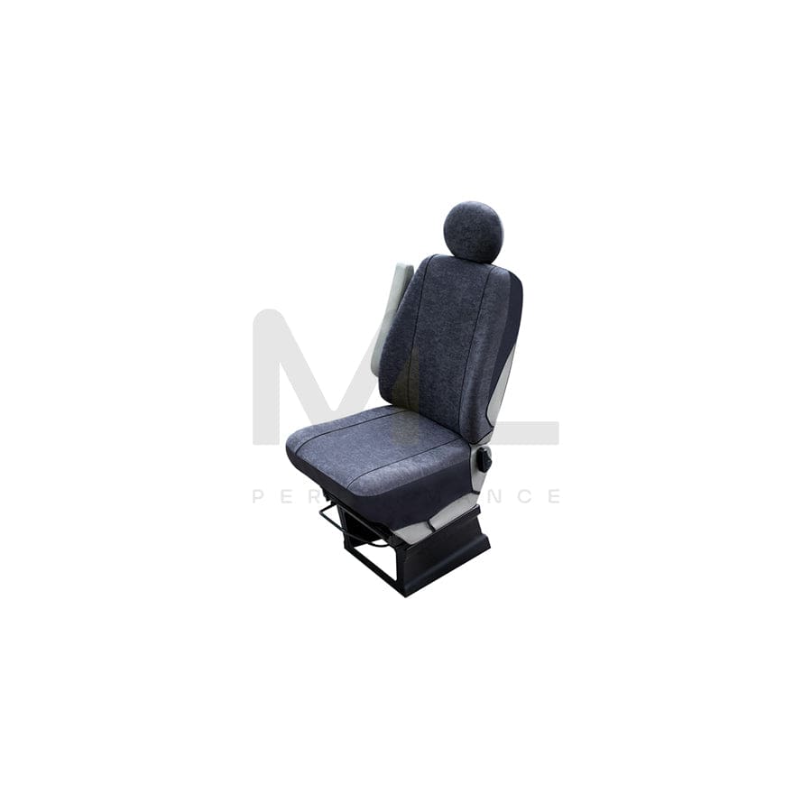 CARPASSION BUS I Elegance 30111 Car seat cover graphite, Front