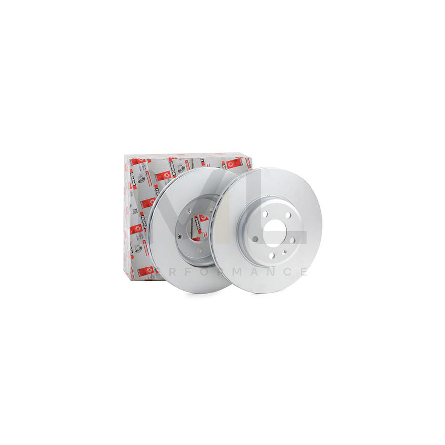 Ferodo Premier DDF1663C Brake Disc Vented, Coated, With Bolts/Screws - Pair