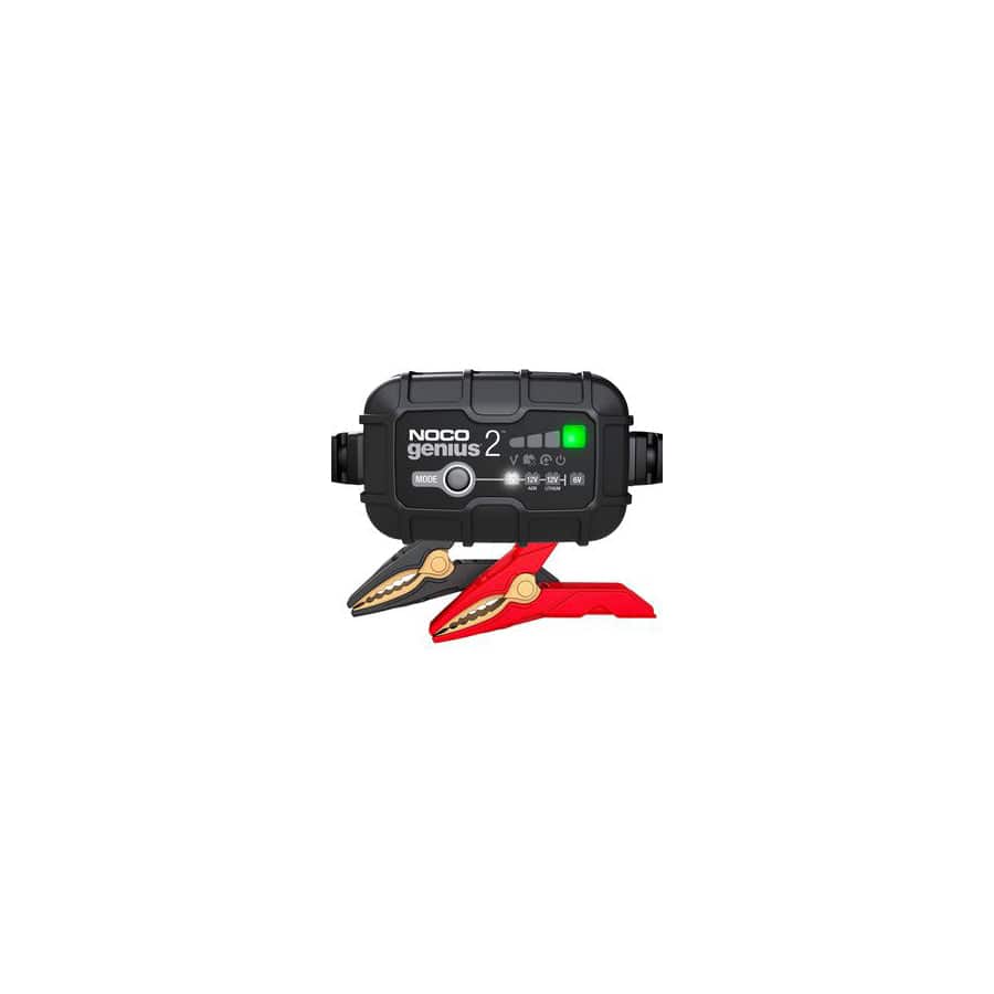 Noco GENIUS2UK 2A Ultrasafe 6V / 12V Battery Charger and Maintainer