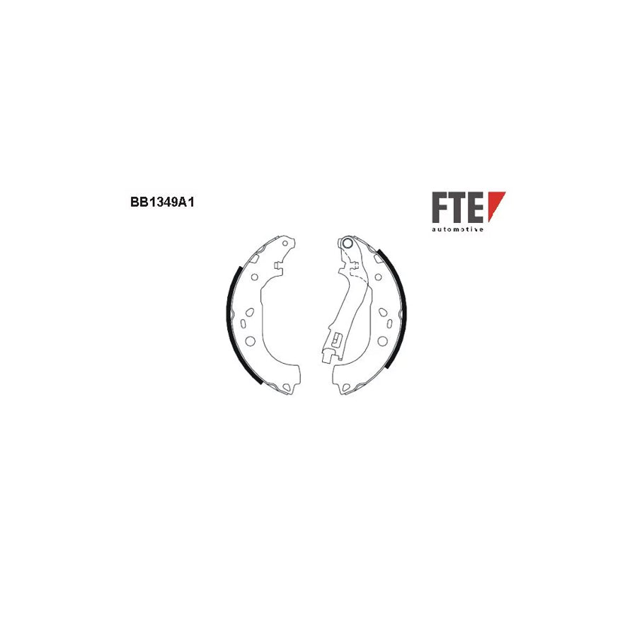 FTE 9100101 Brake Shoe Set