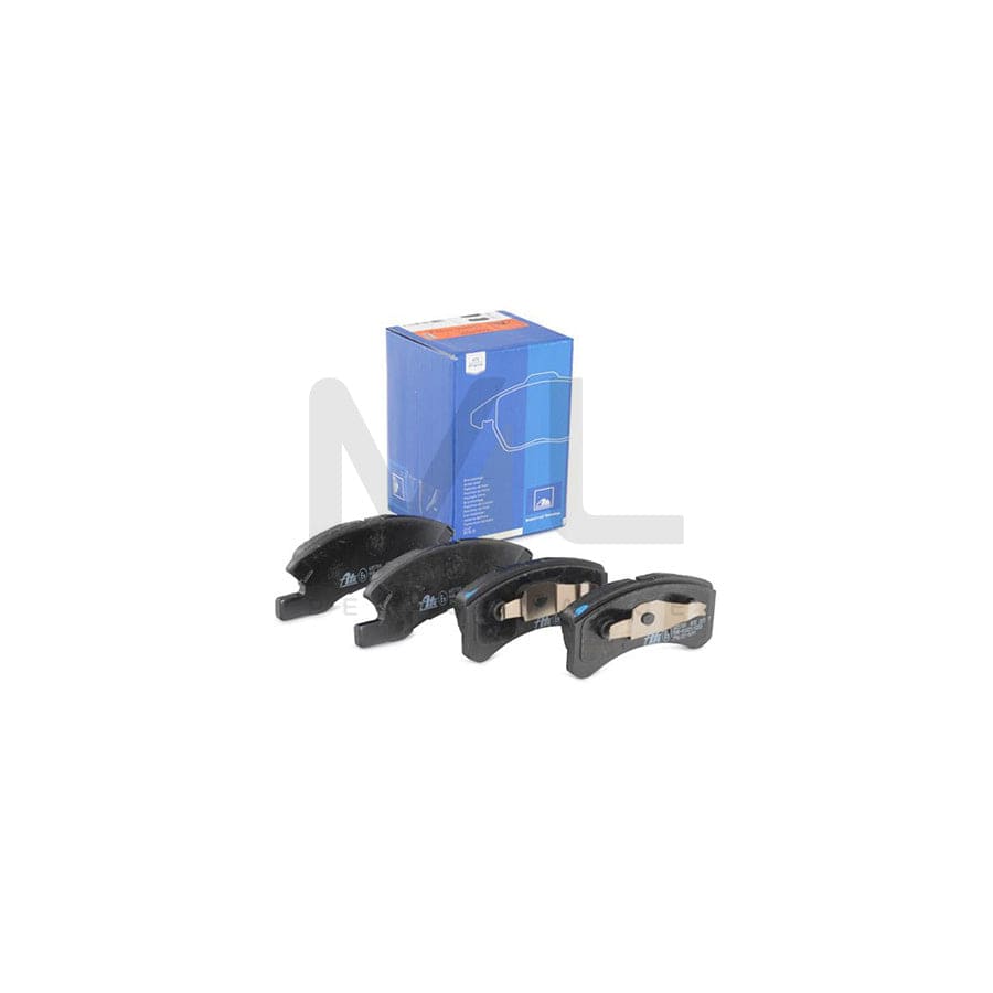 ATE 13.0460-5709.2 Brake pad set with acoustic wear warning, with accessories
