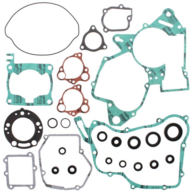 Vertex Pistons Vertex Gaskets 2003 Honda CR125R Complete Gasket Kit w/ Oil Seals