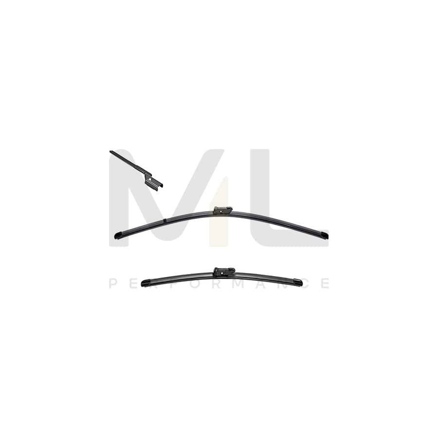Valeo Silencio Flat Wiper Blade Set Vm489 Front