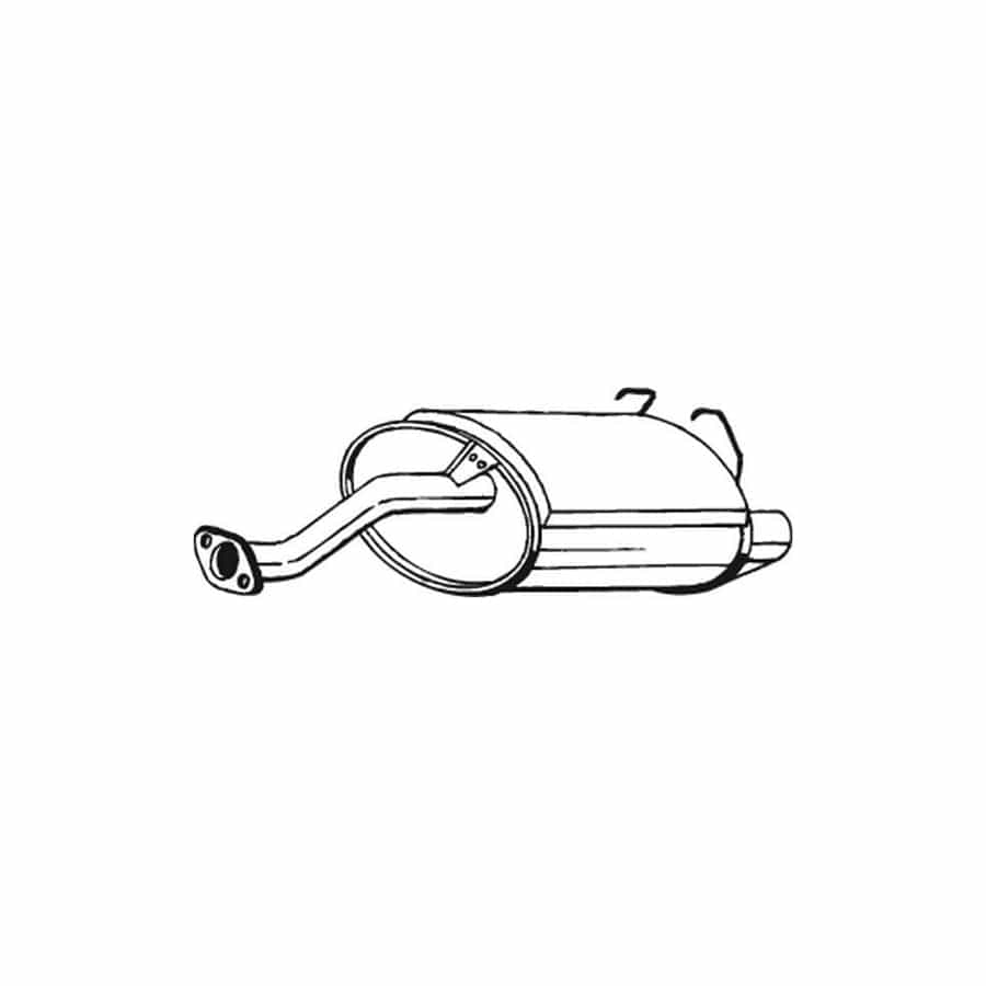Bosal 163-725 Rear Silencer for Honda CIVIC
