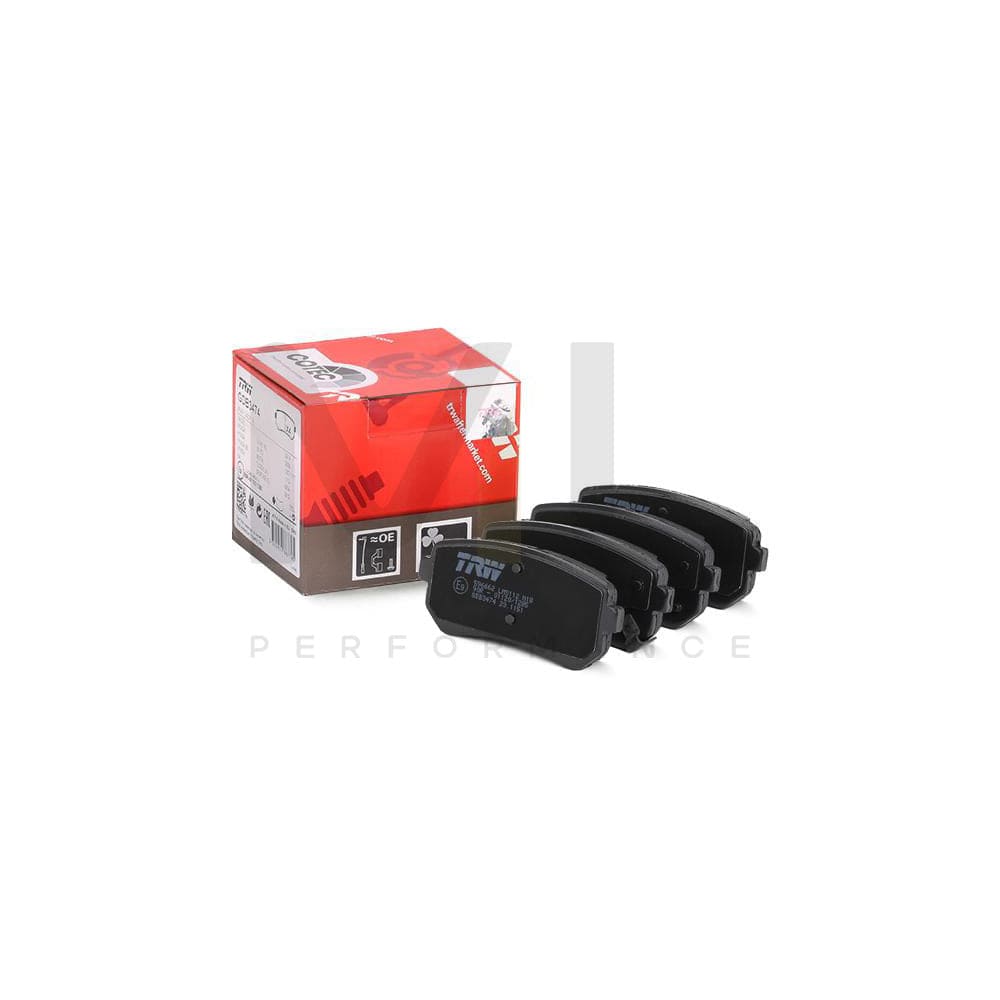 TRW Cotec Gdb3474 Brake Pad Set With Acoustic Wear Warning