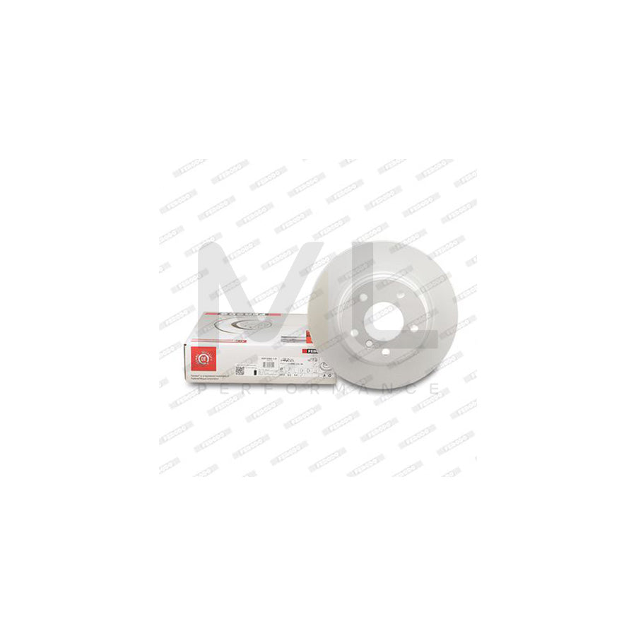 Ferodo DDF963C-1 Brake Disc Solid, Coated - Pair