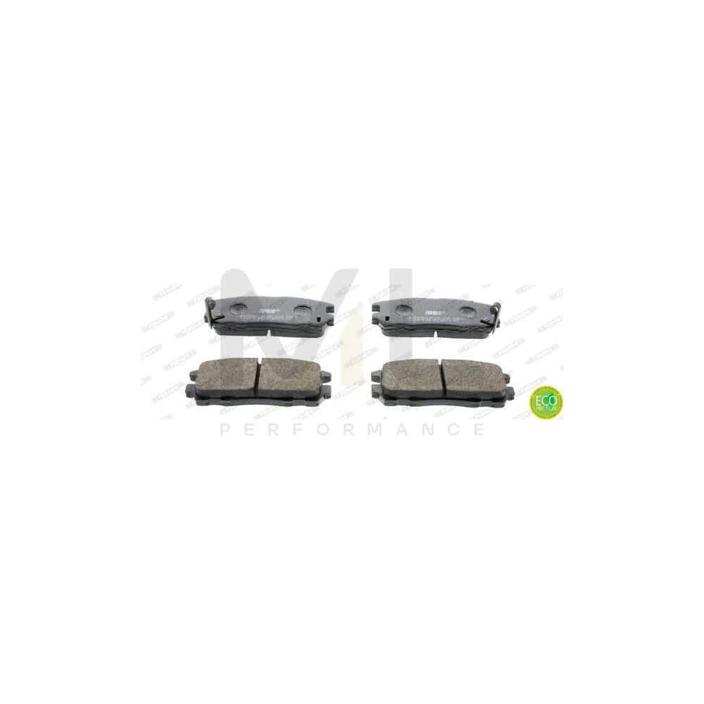 Ferodo Premier Eco Friction FDB1017 Brake Pad Set With Acoustic Wear Warning, Without Accessories