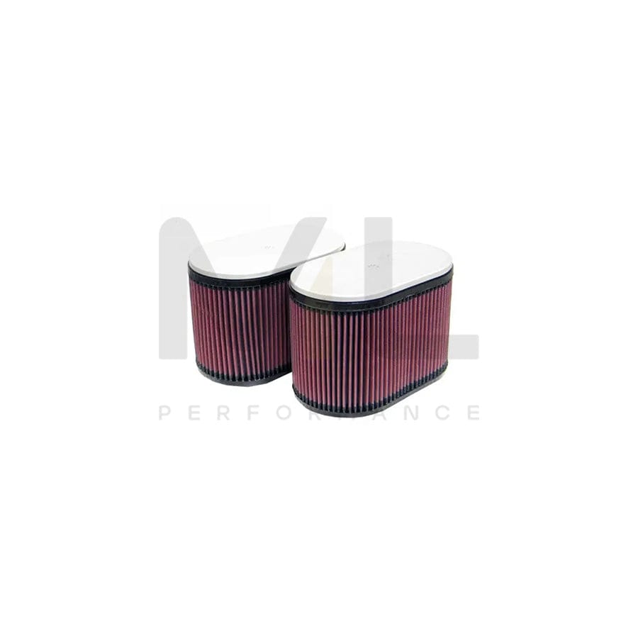 K&N RD-4669 Dual Flange Oval Universal Air Filter