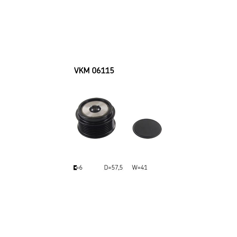 Skf Vkm 06115 Alternator Freewheel Clutch