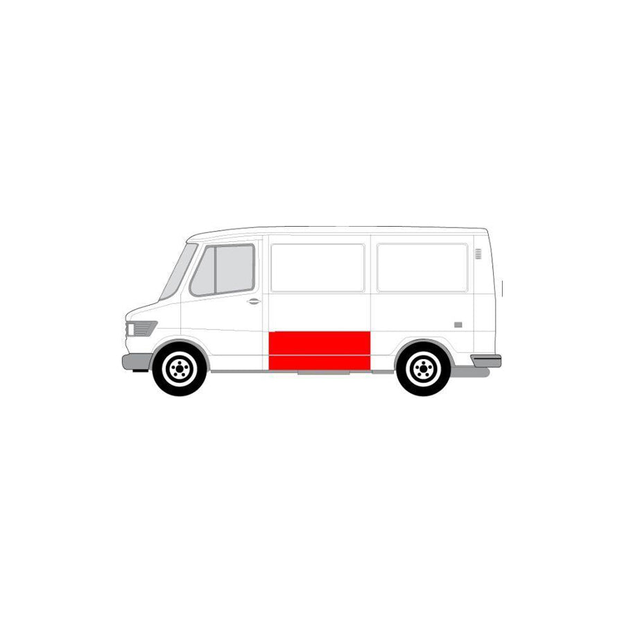 Blic 6505-06-3545011K Sidewall Suitable for Mercedes-Benz T1