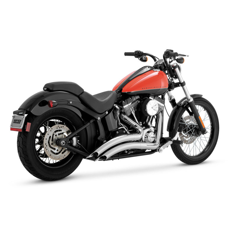 Vance and Hines Vance & Hines HD Softail Big Radius 2-2 86-17 Chrome PCX Full System Exhaust