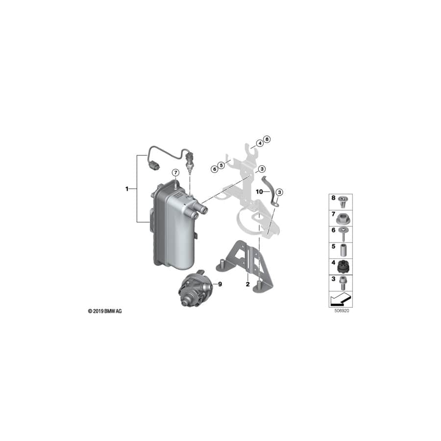 Genuine BMW 64219302459 Rapid Electric Water Pump (Inc. i3 94Ah, i3 60Ah & i3s 120Ah Rex)