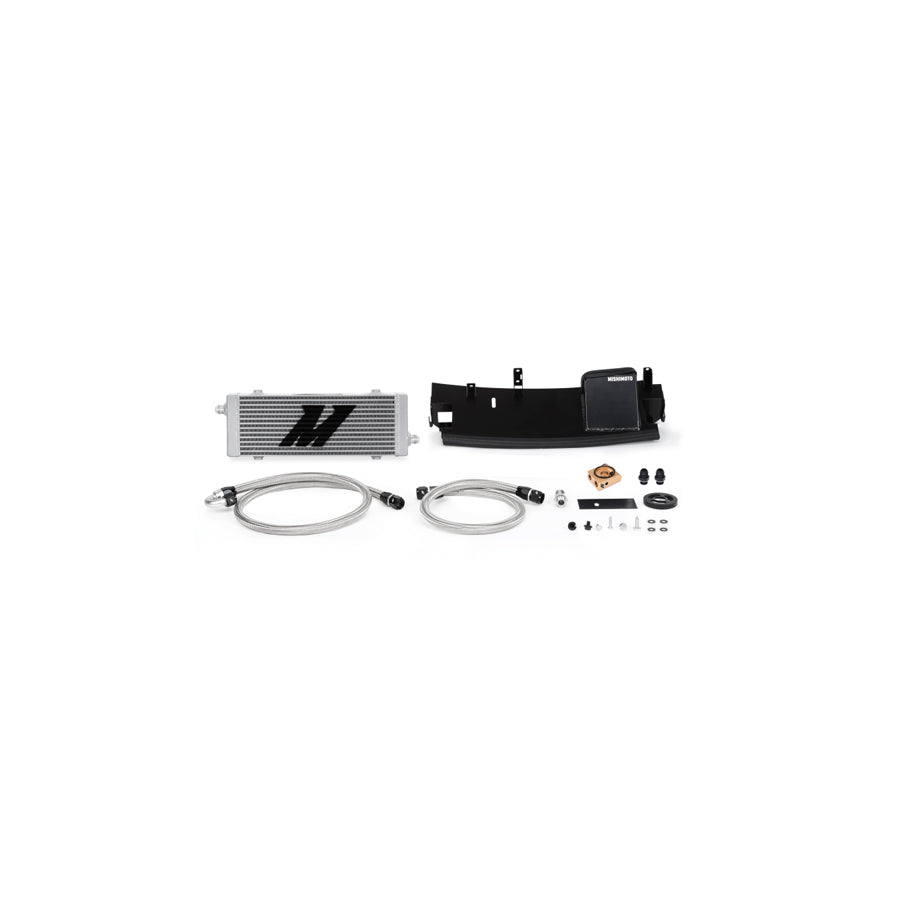 Mishimoto MMOC-RS-16TSL 2016+ Ford Focus RS Thermostatic Oil Cooler Kit - Silver