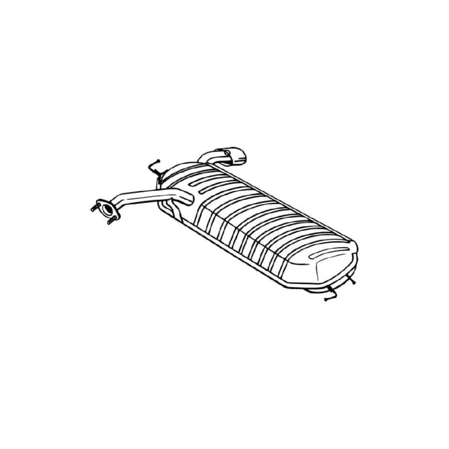 Bosal 165-069 Rear Silencer