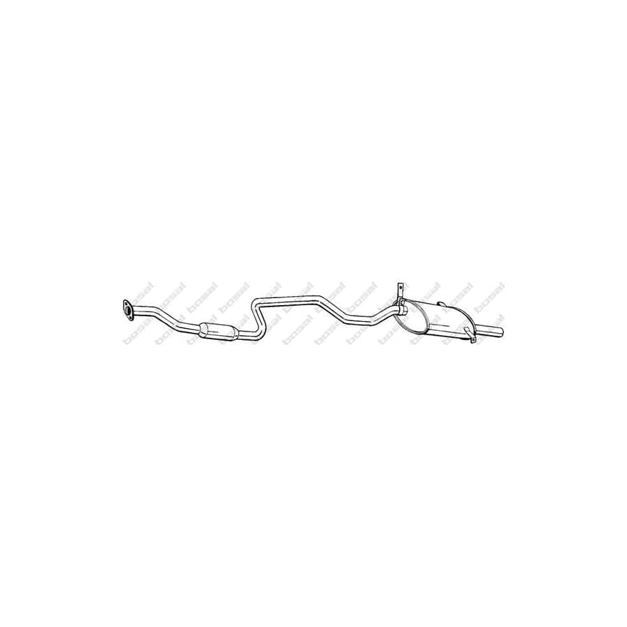 Bosal 292-325 Rear Silencer for Nissan Bluebird