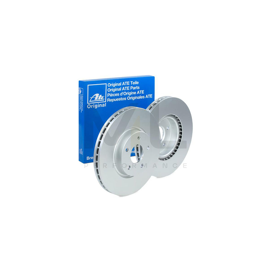 ATE 24.0128-0250.1 Brake Disc for FORD MONDEO Vented, Coated, High-carbon - 1 piece