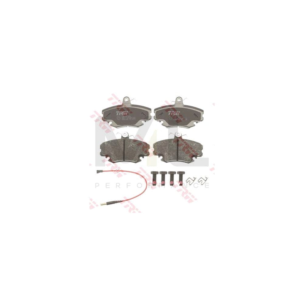 TRW Cotec Gdb1465 Brake Pad Set Incl. Wear Warning Contact, With Brake Caliper Screws, With Accessories
