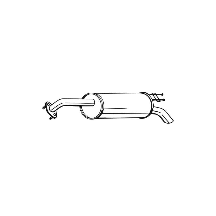 Bosal 169-045 Rear Silencer for KIA Rio II Hatchback (Jb)
