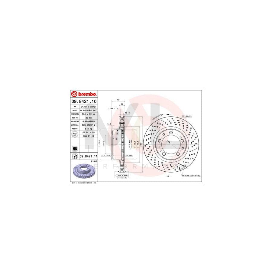 brembo-coated-disc-line-09-8421-11-brake-disc-for-porsche-911-perforated-vented-coated-high-carbon