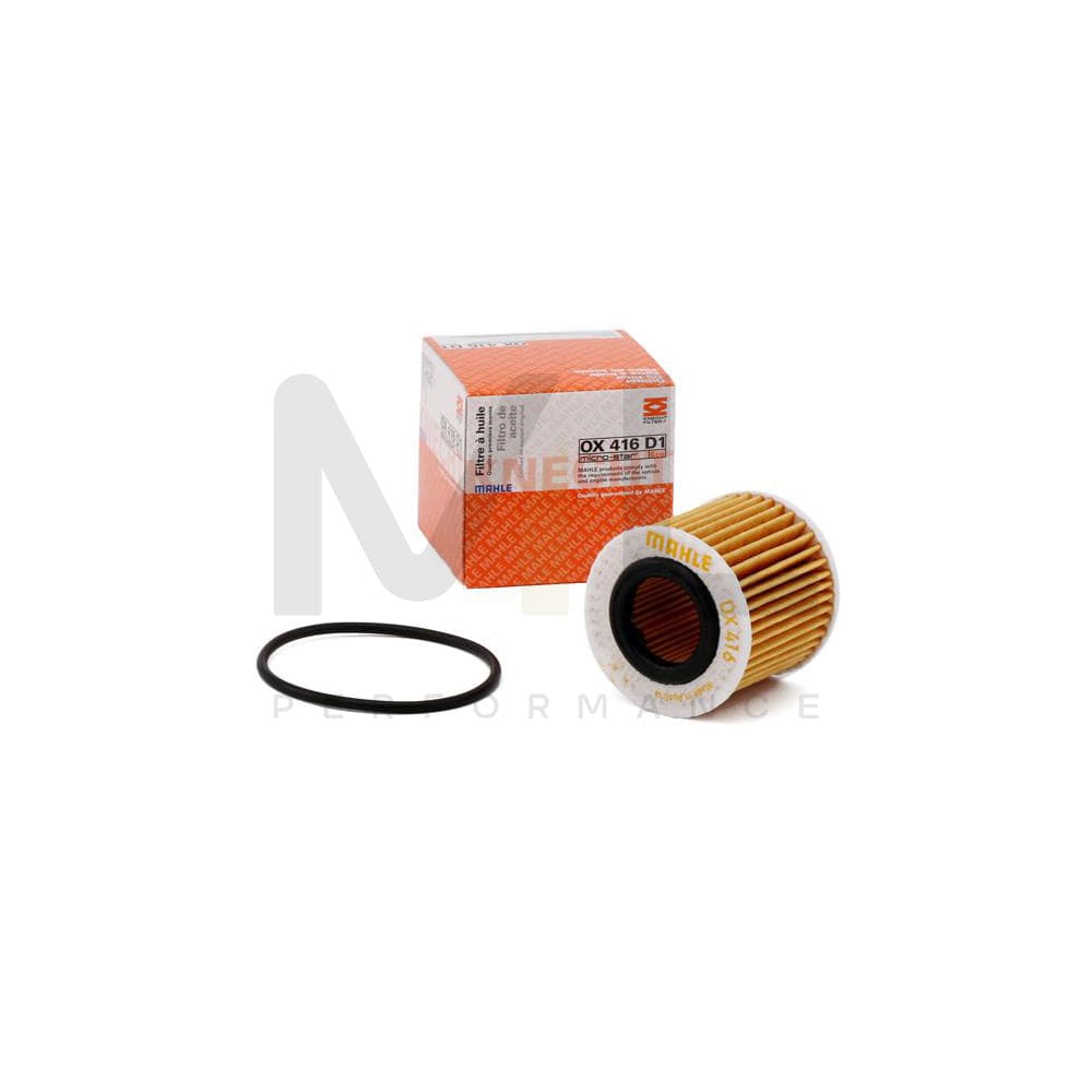 MAHLE ORIGINAL OX 416D1 Oil Filter Filter Insert