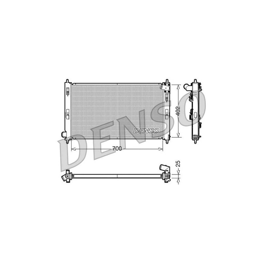 DENSO DRM45032 Engine Radiator