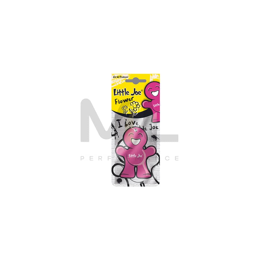 Little Joe Car Air Freshener - Paper Pink Flower