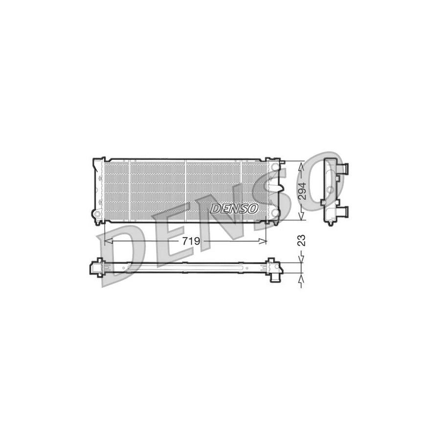 DENSO DRM32026 Engine Radiator