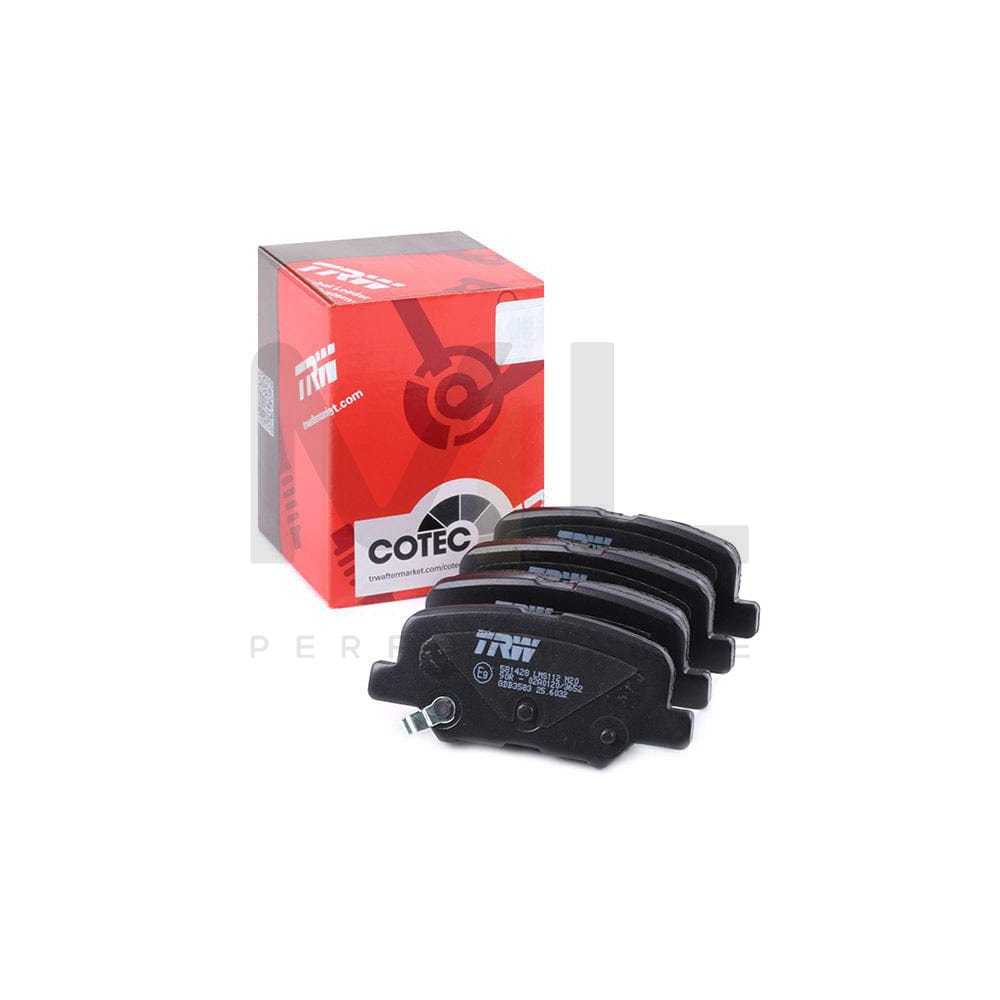 TRW Cotec Gdb3583 Brake Pad Set With Acoustic Wear Warning