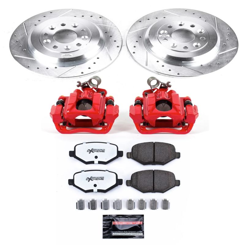 PowerStop Power Stop 11-19 Ford Explorer Rear Z36 Truck & Tow Brake Kit w/Calipers