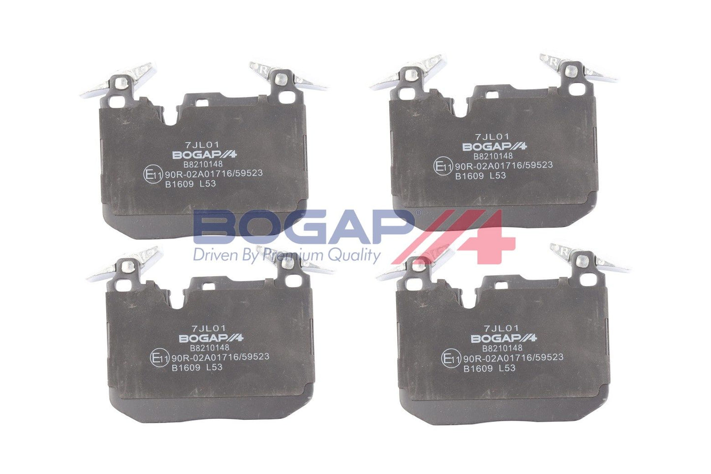 BOGAP B8210148 Brake Pad Set, Disc Brake | ML Performance Car Parts