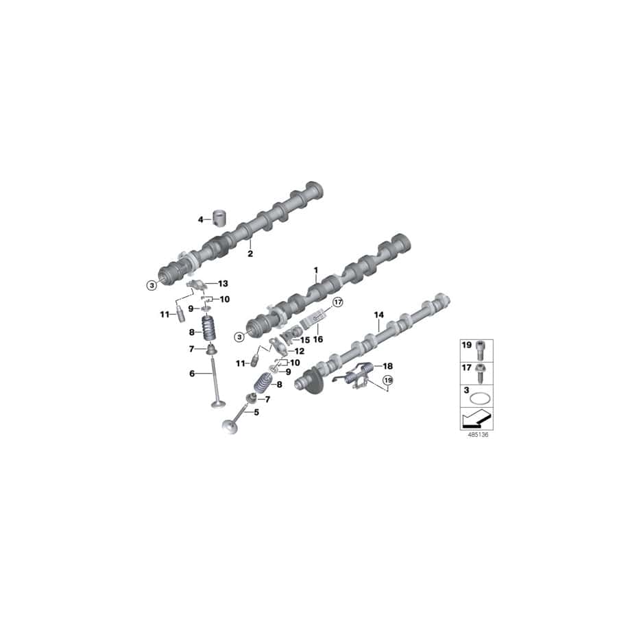 Genuine BMW 11378617101 G12 G11 G30 Support (Inc. M550iX, 750LiX 4.0 & 750i)