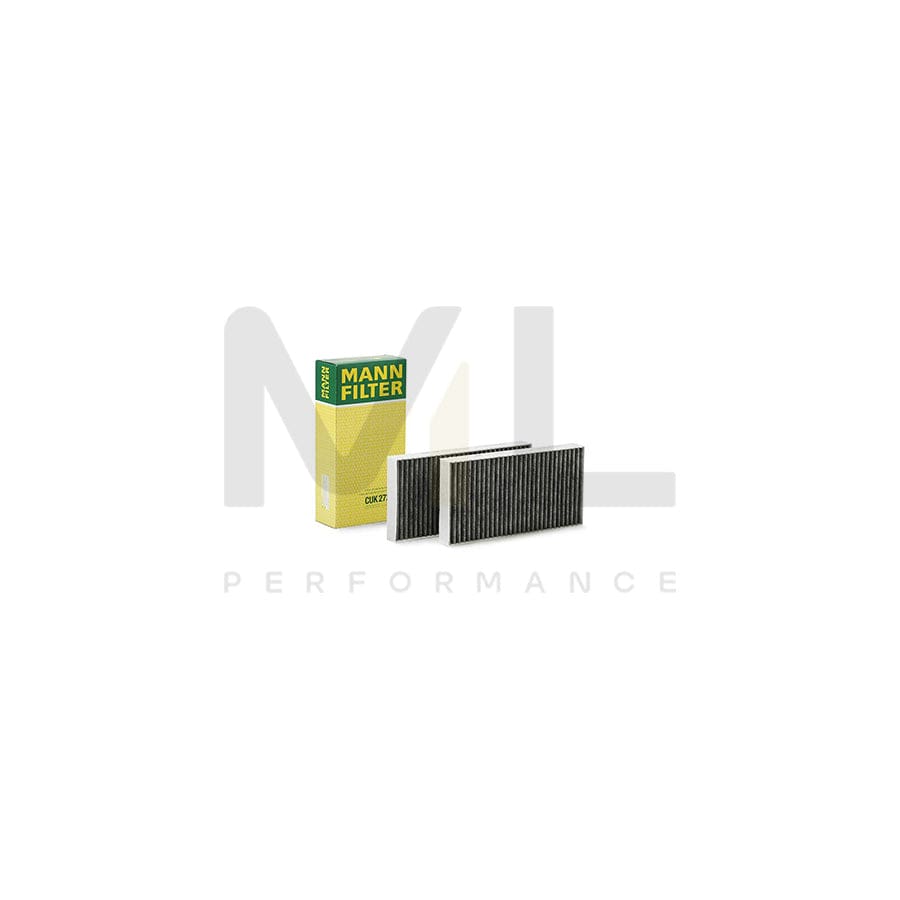 MANN-FILTER CUK 2723-2 Pollen filter for RENAULT LAGUNA Activated Carbon Filter