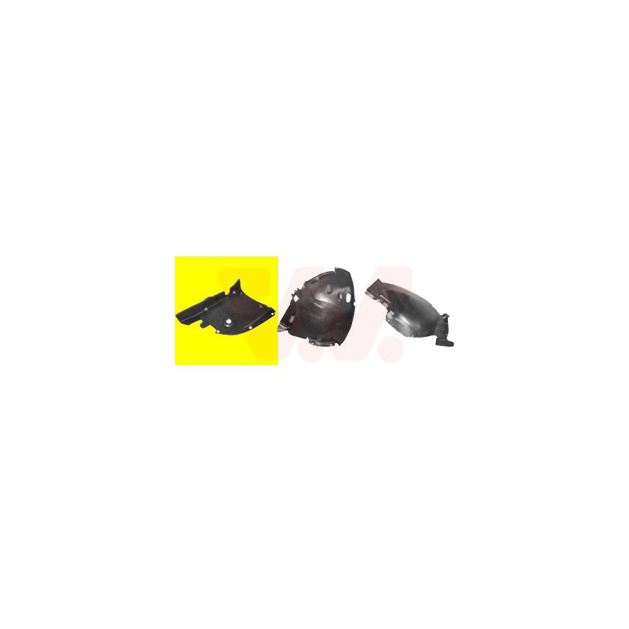 Van Wezel 4047437 Panelling, Mudguard for PEUGEOT 406