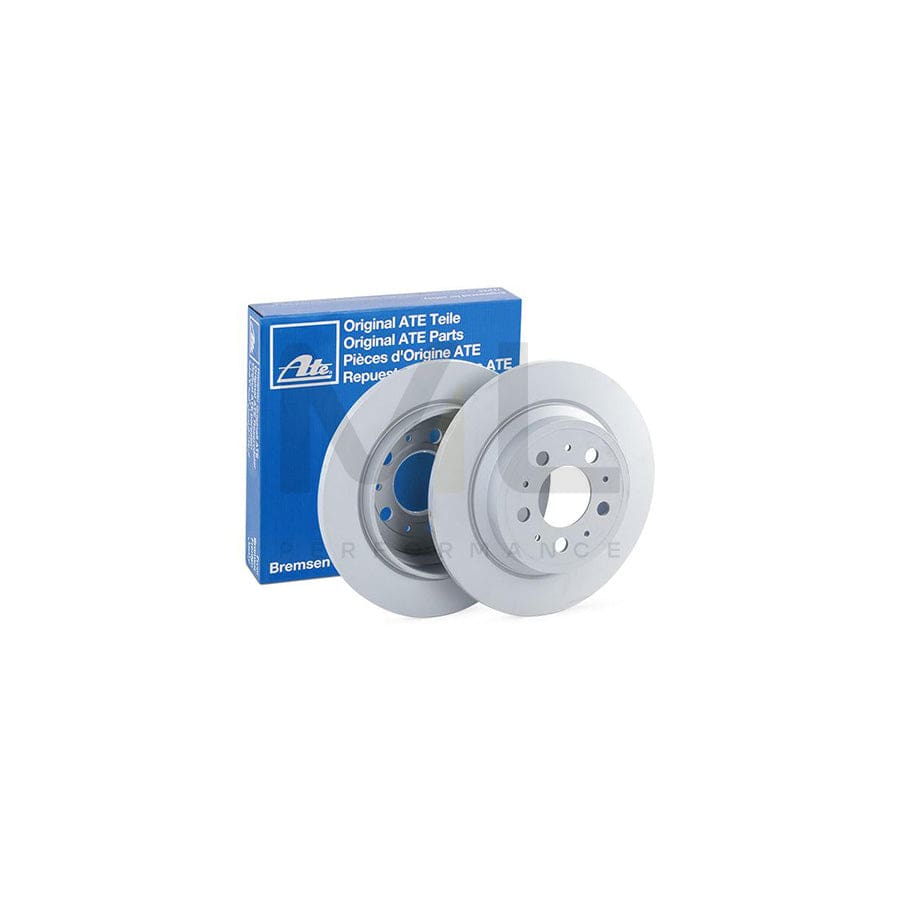 ATE 24.0112-0151.1 Brake Disc Solid, Coated - 1 piece