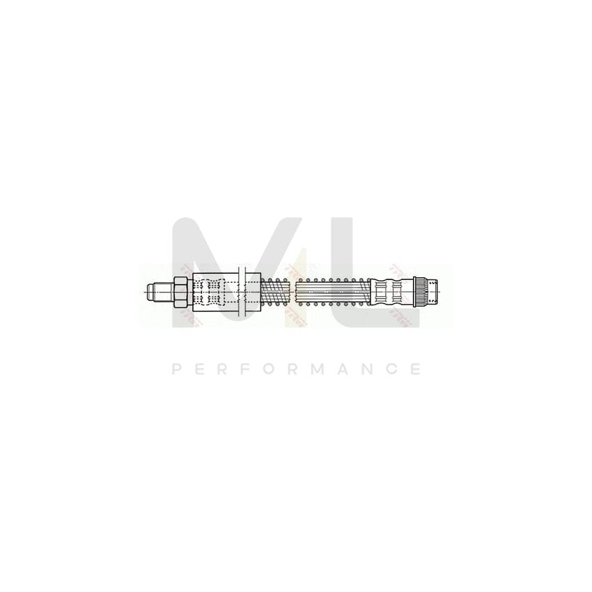 TRW PHB484 Brake Hose for RENAULT Vel Satis 365mm, M10x1