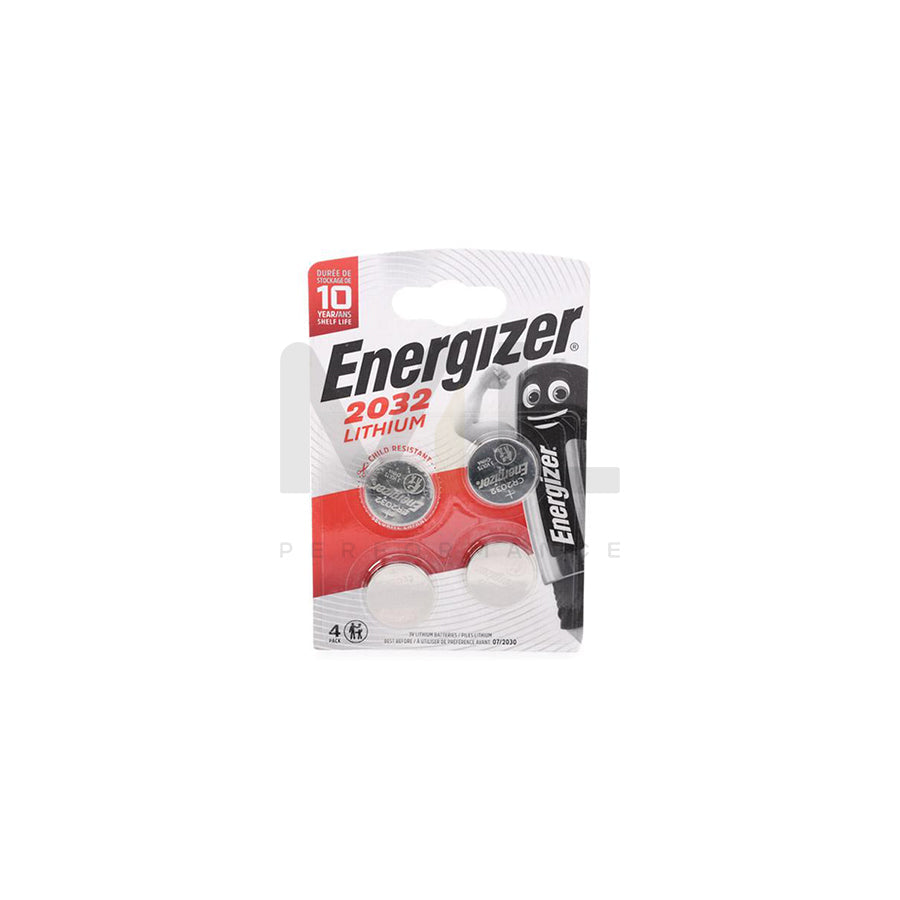 ENERGIZER CR 2032 637762 Button cell battery 3V, 235mAh, 4, Piece