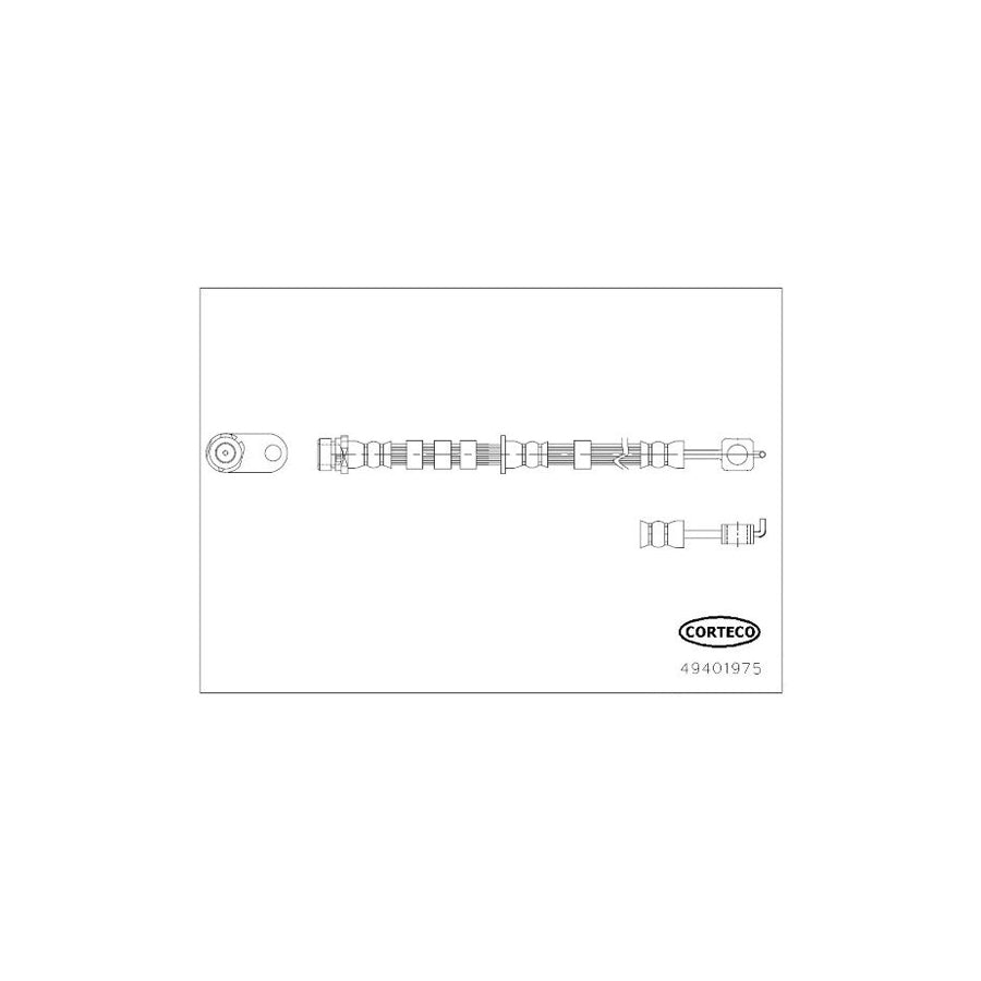 Corteco 49401975 Brake Hose