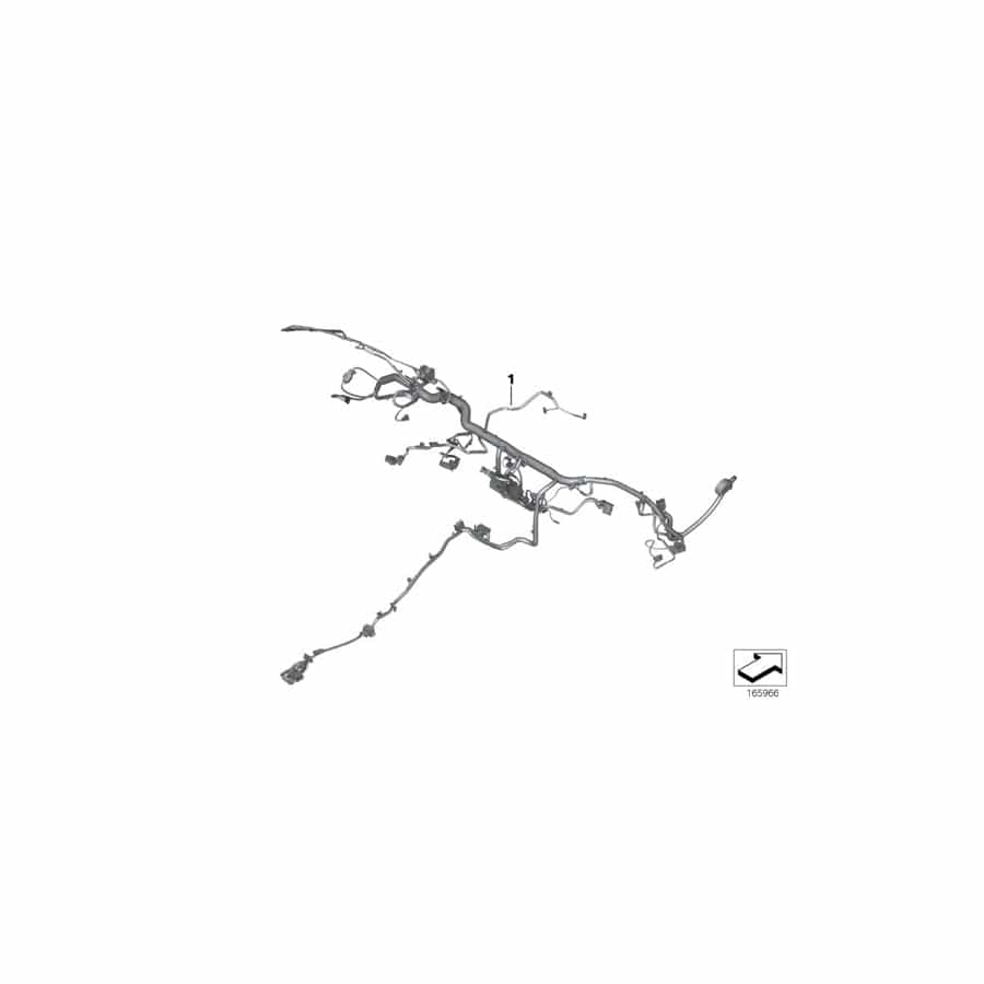 Genuine BMW 61119117449 E90 E92 E91 Wiring Harness, Instrument Panel (Inc. 316i, 335i & 320d)