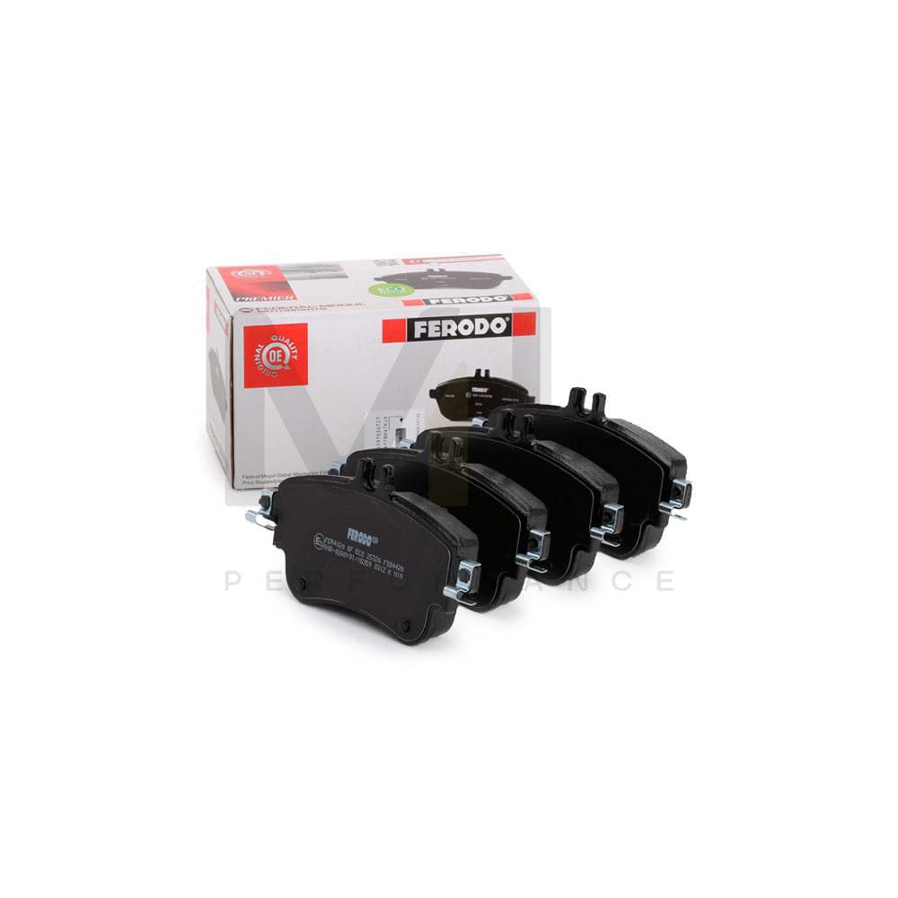 Ferodo Premier Eco Friction FDB4428 Brake Pad Set Prepared for Wear Indicator, With Accessories