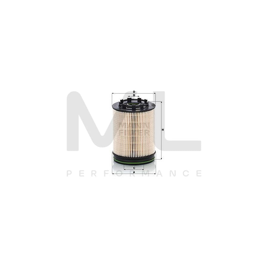 MANN-FILTER PU 10 023/1 z KIT Fuel filter for FORD Ranger Mk3 (TKE) Filter Insert, with seal