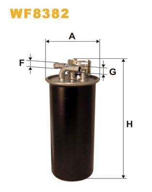 WIX Filters WF8382 Fuel Filter For Audi A6