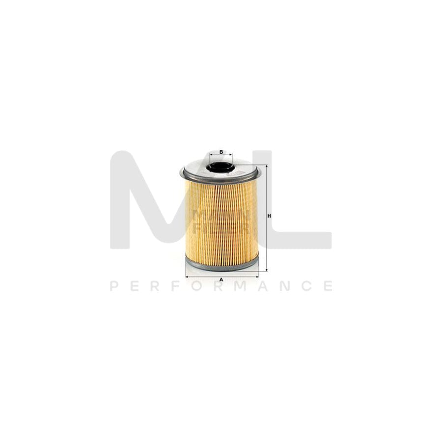 MANN-FILTER P 735 x Fuel filter with seal