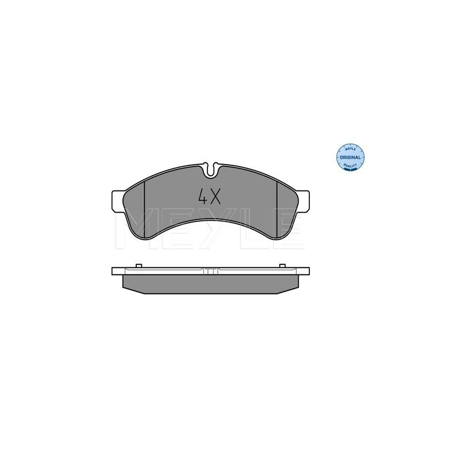 Meyle 025 292 3122 Brake Pad Set For Iveco Daily