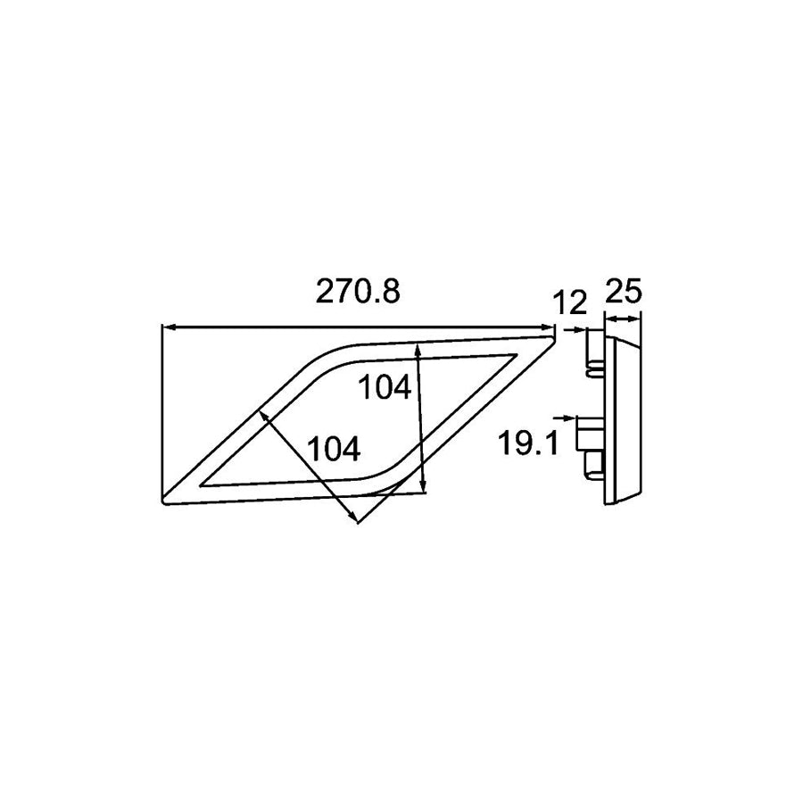 Hella 2BA 013 331-311 Indicator