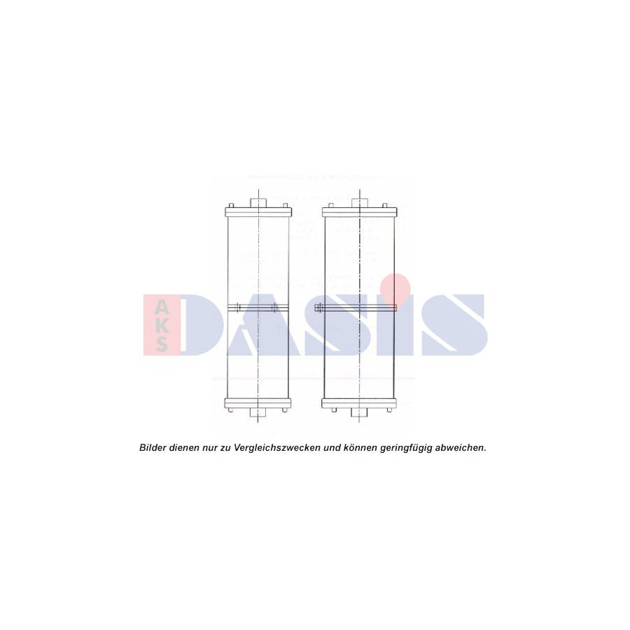AKS Dasis 450186N Engine Radiator