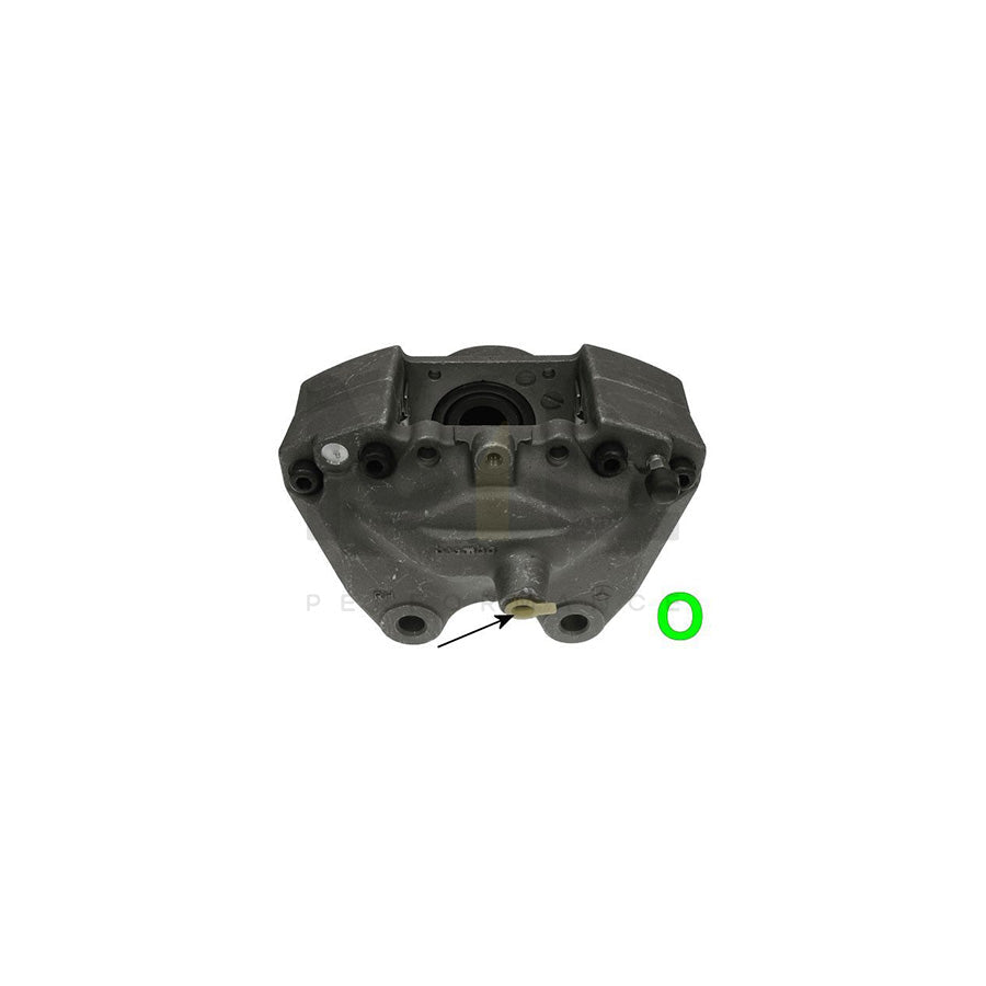 TEXTAR 38095800 Brake Caliper suitable for MERCEDES-BENZ ML-Class (W163) without holder