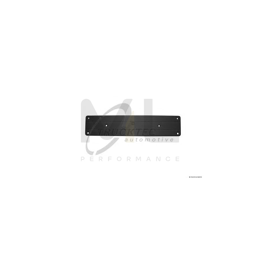 TRUCKTEC AUTOMOTIVE 02.60.240 Number plate holder Black, frameless
