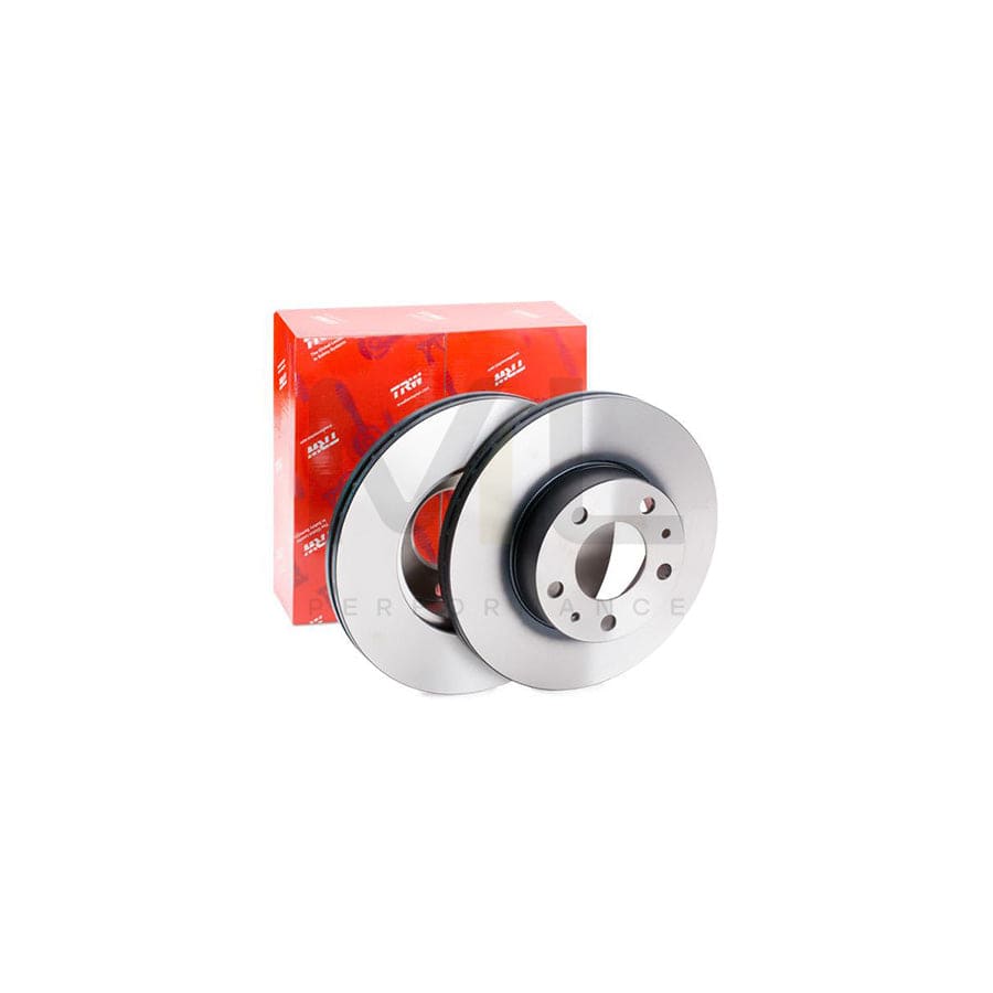 TRW DF2721 Brake Disc Vented, Painted - 1 piece