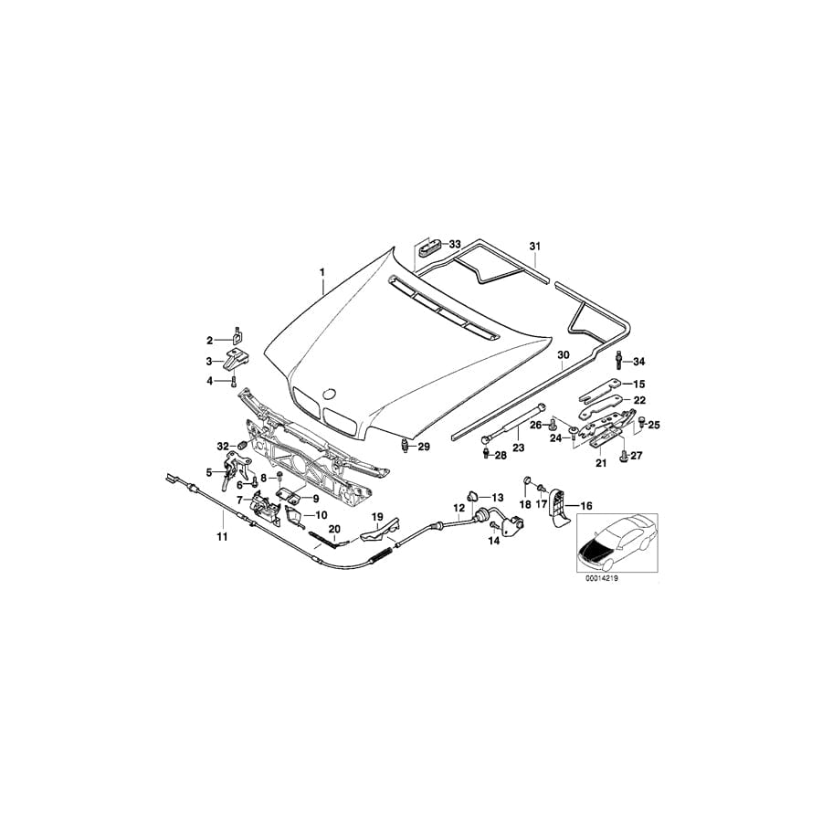 Genuine BMW 41618172515 E38 Shim 1.0mm (Inc. 750iLP, 728i & 740iLP)